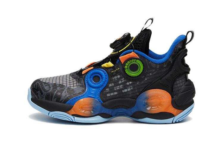 Antakids Anta Alien 2 Slip Resistant Abrasion Resistant Slip Resistant Abrasion Resistant Mid top Basketball Shoes