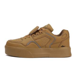 KUDING Pu Slip Resistant Cushioning Abrasion Resistant Low top Skateboard Shoes Men's
