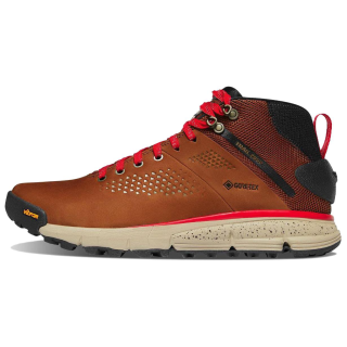 Danner Trail 2650 MID GTX Cushioning Slip Resistant Abrasion Resistant Low top Outdoor Shoes Men's Brown Red