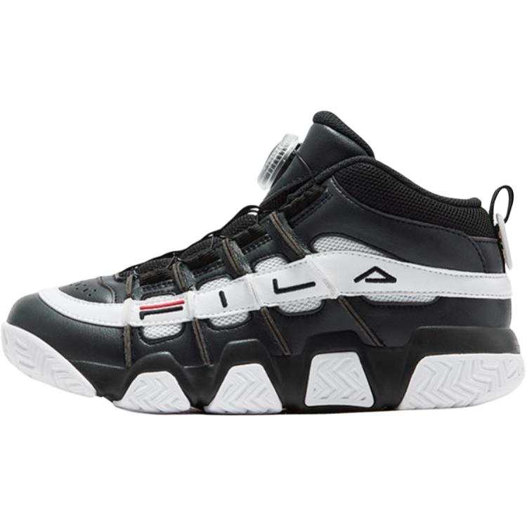 FILA KIDS Heritage FHT Slip Resistant Abrasion Resistant Support Mid top Basketball Shoes Kids'