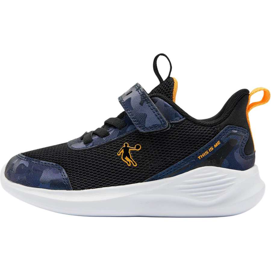 QIAODAN Comfortable Slip Resistant Abrasion Resistant Slip Resistant Abrasion Resistant Low top Kids' Running Shoes