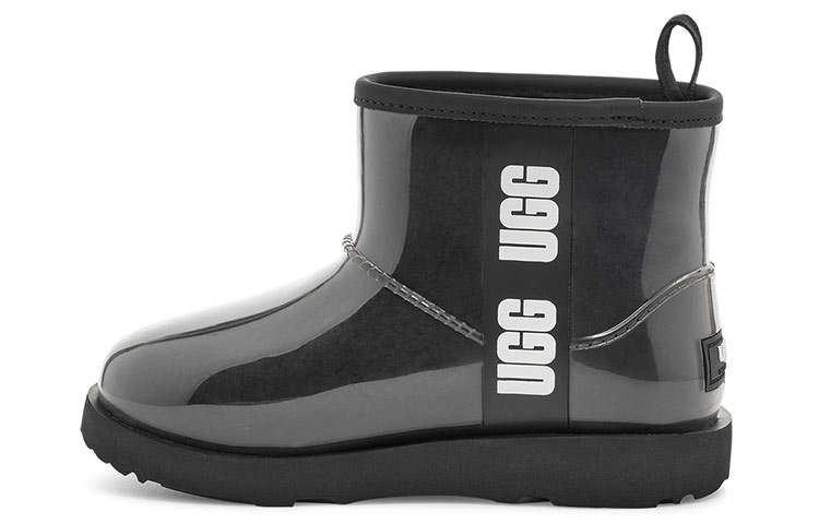UGG UGG Classic Clear Mini II Boot Black Kids
