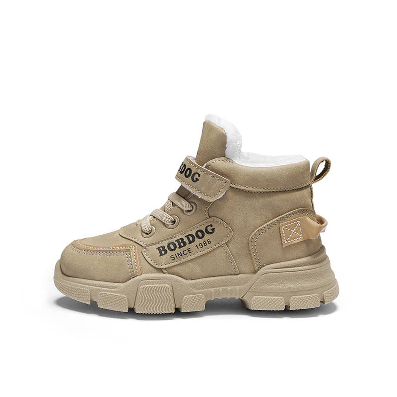 BOBDOG Thickened And Fleece Lined Fashion Slip Resistant Anti Kick Abrasion Resistant Thermal