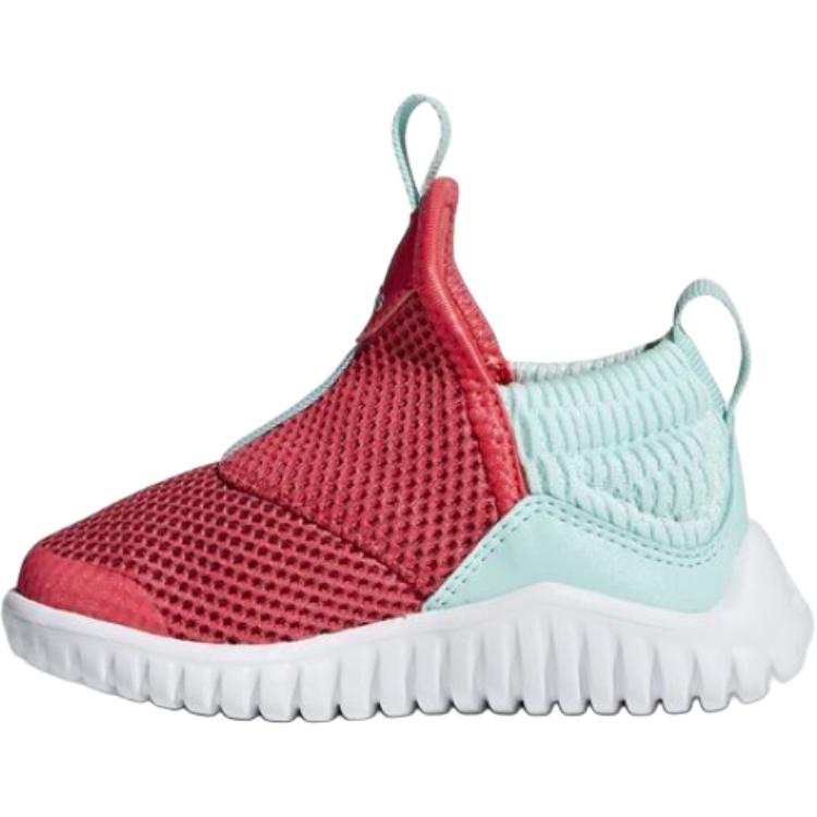 Adidas Adidas Rapidazen I Slip Resistant Abrasion Resistant Low top Toddler Shoes Red Infant And Toddler