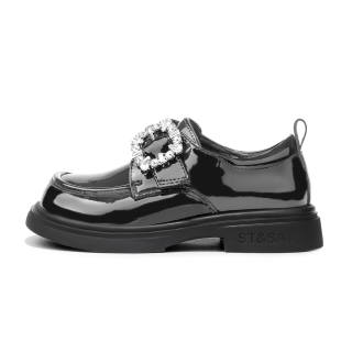 ST&SAT KIDS ST&SAT KIDS' Leather Shoes Obsidian Black Teenagers