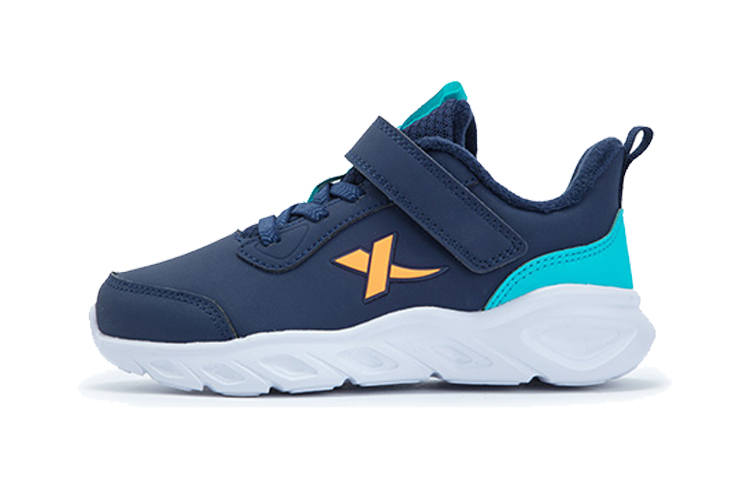 XTEP Slip Resistant Cushioning Abrasion Resistant Low top Kids' Running Shoes Orchid Orange Children Aged 3 7 Years Old