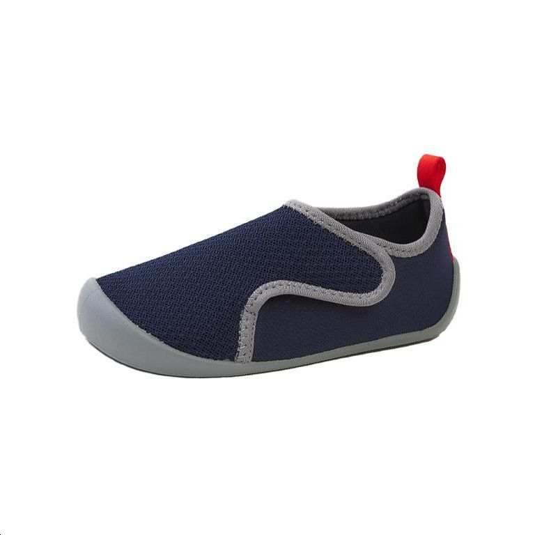 DECATHLON Bootee 100 Slip Resistant Waterproof Non Slip And Waterproof Low top Toddler Shoes Marine Blue