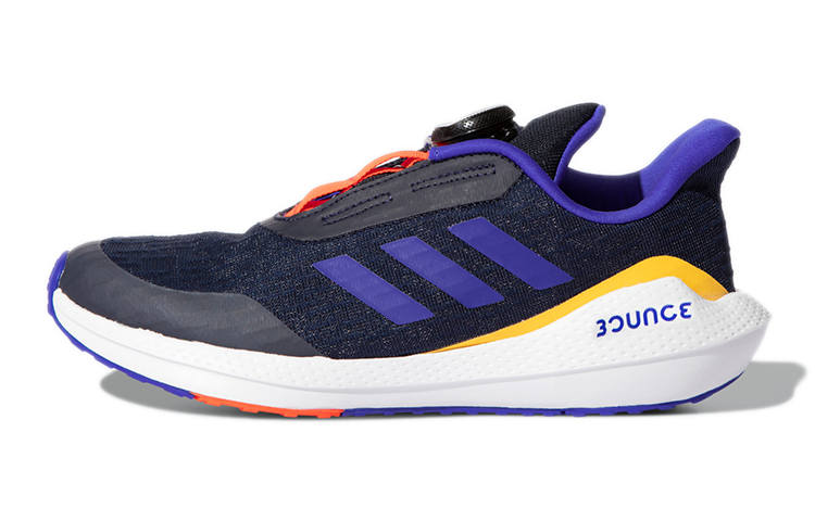 Adidas Adidas EQ21 Run Comfortable And Breathable Abrasion Resistant Low top Kids' Running Shoes Dark Blue Kids'