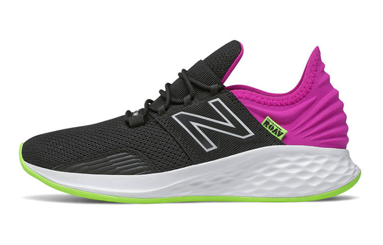 New Balance New Balance NB Fresh Foam Comfortable Cushioning Low top Kids' Running Shoes Black Purple Teenagers