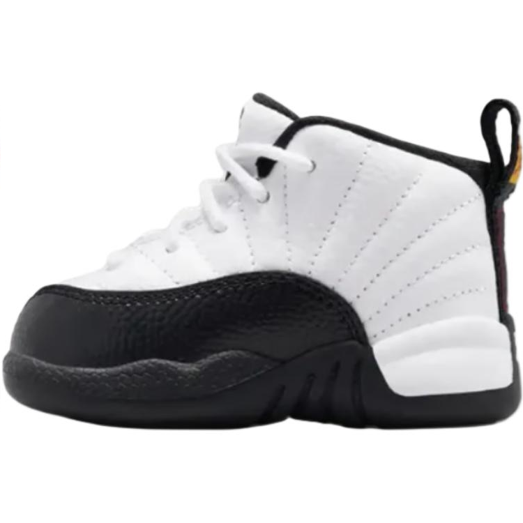 Jordan Jordan Air Jordan 12 Low top Toddler Shoes White Black Infant And Toddler