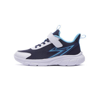 361°KIDS Synthetic Leather, Textile Low top Running Shoes Blue White Unisex