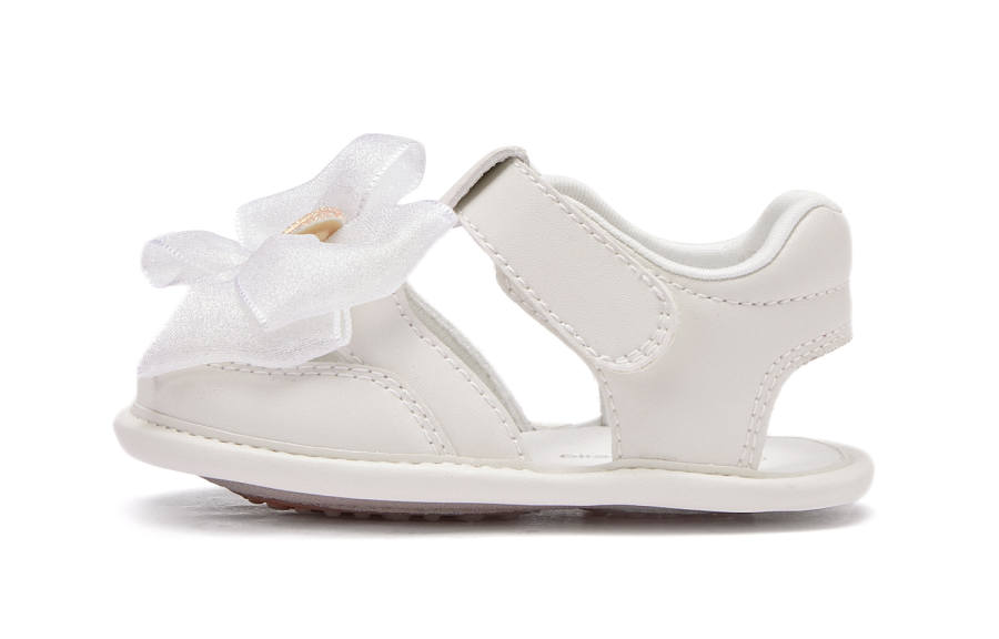 DAVE&BELLA Slip Resistant And Breathable Slip Resistant And Breathable Toddler Shoes Ecru Infant And Toddler