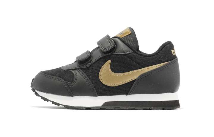 Nike Nike MD Runner 2 Slip Resistant Cushioning Abrasion Resistant Low top Running Shoes Black Infant And Toddler