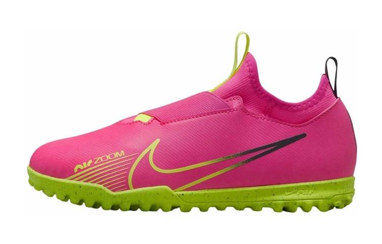 Nike Nike Zoom Vapor 15 Academy Abrasion Resistant Abrasion Resistant Low top Soccer Shoes Pink Kids'