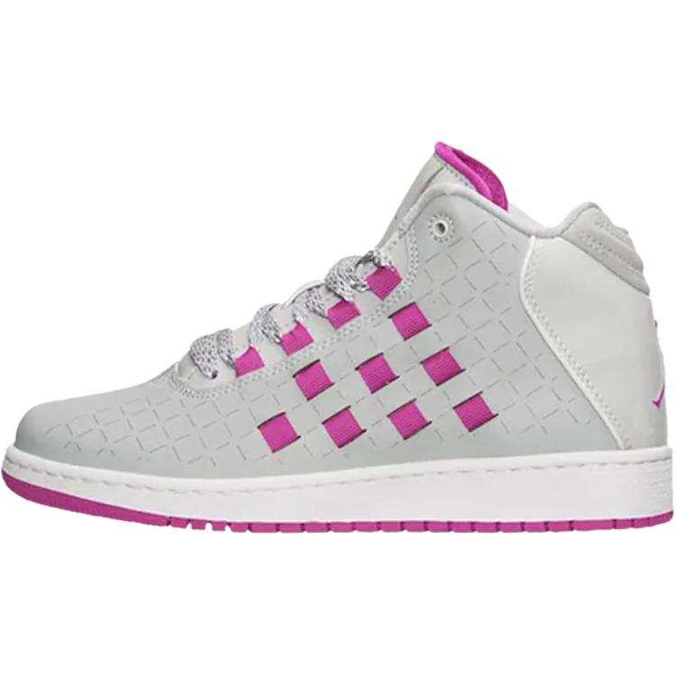 Jordan Jordan Illusion Mid top Kids' Skateboarding Shoes Gray Teenagers