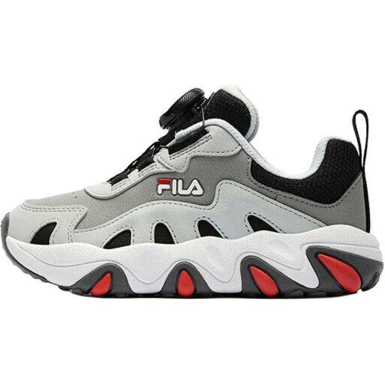 FILA KIDS Slip Resistant Cushioning Low top Kids' Outdoor Shoes Gray Kids'