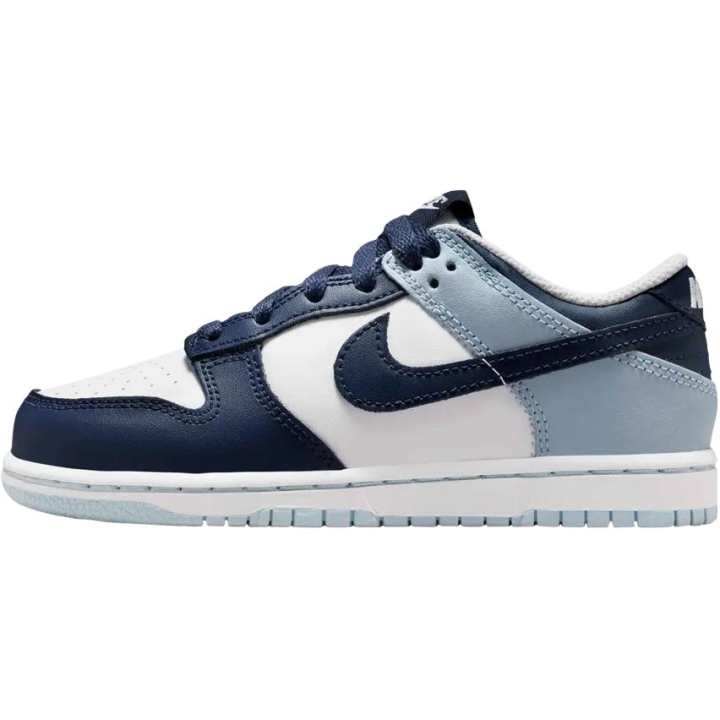 Nike Nike Dunk Low top Kids' Skateboarding Shoes Blue Children Aged 3 7 Years Old