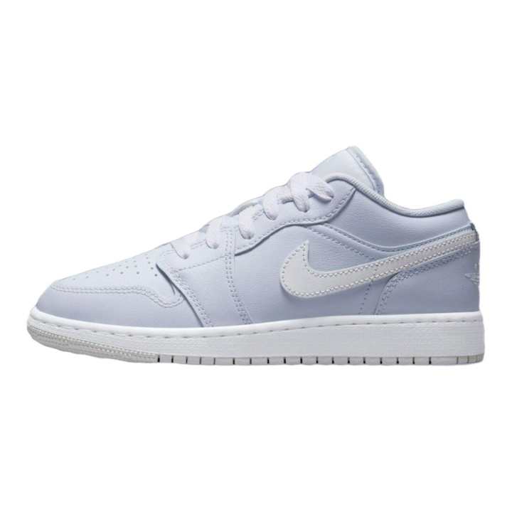 Jordan Jordan Air Jordan 1 Low top Basketball Shoes Gray White Unisex