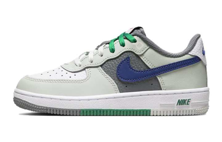 Nike Nike Force 1 LV8 PS 'Split - Light Silver Deep Royal'
