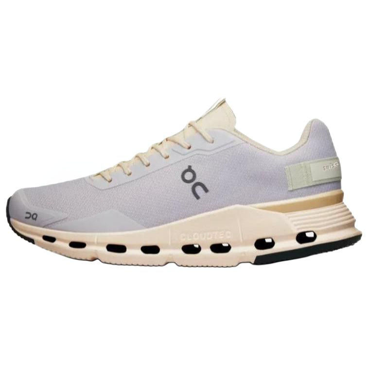 On Comfortable Cushioning Abrasion Resistant Low top Casual Running Shoes Women's Lavender