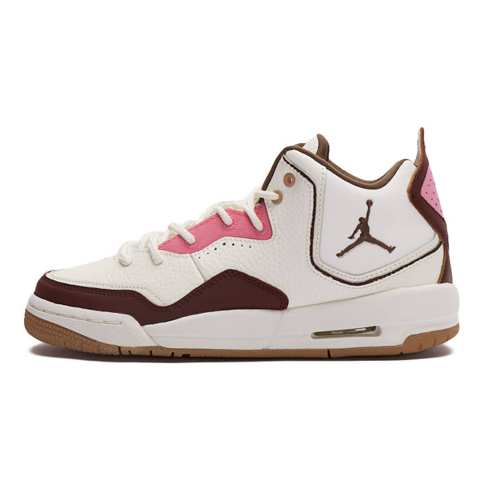 Jordan Jordan Courtside 23 Mid top Children's Basketball Shoes White Teenagers