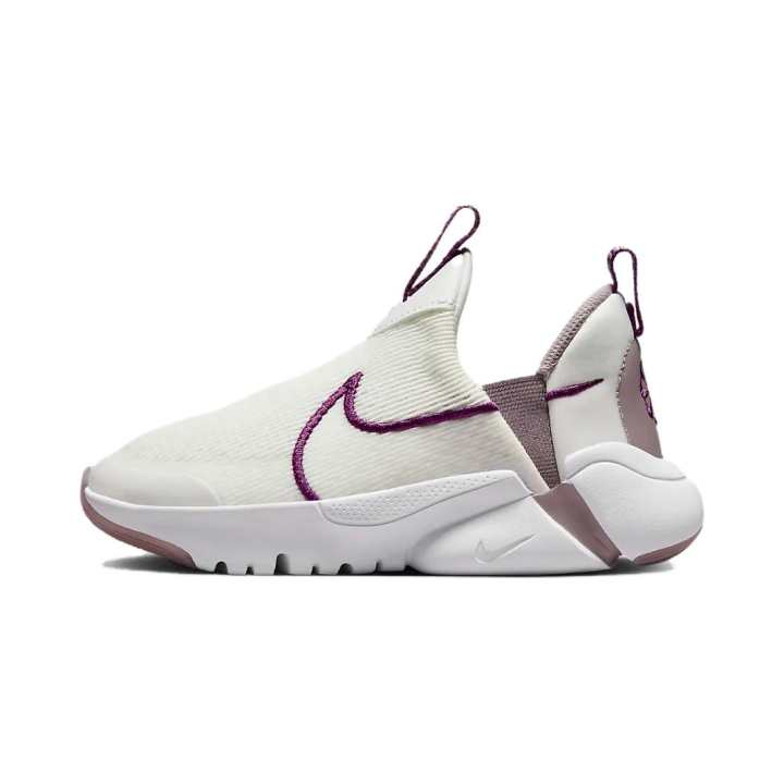 Nike Nike Flex Plus Cushioning, Wear Resistant Low top Kids' Running Shoes White Purple Children Aged 3 7 Years Old