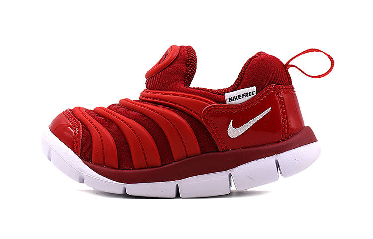 Nike Nike Dynamo Free Abrasion Resistant Low top Toddler Shoes White Red Infant And Toddler