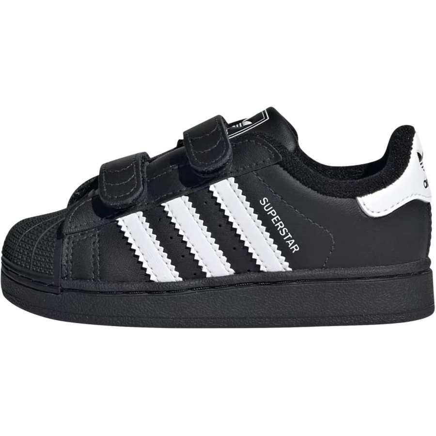 Adidas Originals Superstar 2 Low top Toddler Shoes Black Infant And Toddler