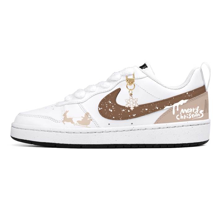 Nike Nike Court Borough Steam Rose, Winter Elk Cushioning Abrasion Resistant Cushioning, Wear Resistant Low top