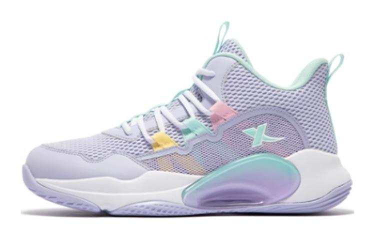 XTEP Low top Basketball Shoes Purple Unisex
