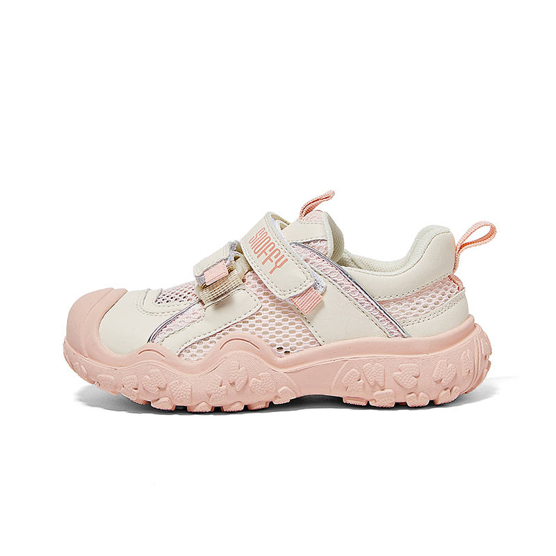 Snoffy Synthetic Leather, Textile Breathable Lightweight Cushioning Casual Shoes Kids'