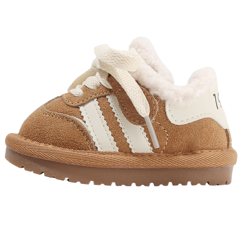 MAIBUXIONG Fleece Lined Platform Comfortable Minimalist Style Slip Resistant Thermal Slip Resistant Thermal Low top