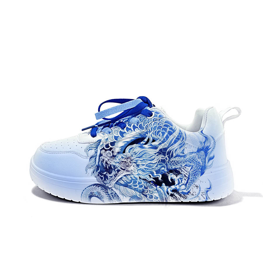 ZUOLENGCHAN Fashion Trend Abrasion Resistant, Lightweight, And Breathable Low top Skateboard Shoes Unisex