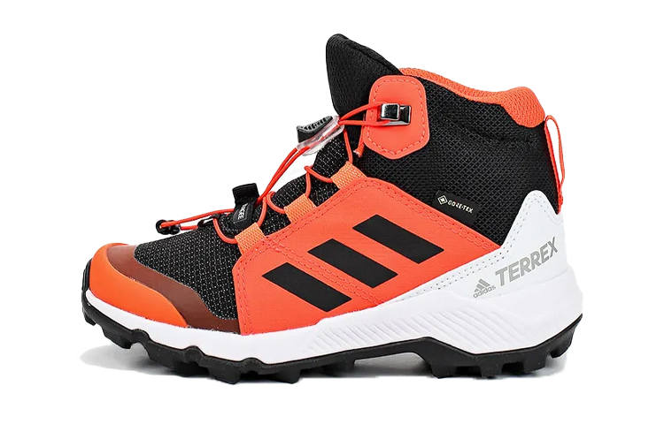 Adidas Adidas Mid Gore Tex K Cushioning Breathable High top Kids' Outdoor Shoes Kids'