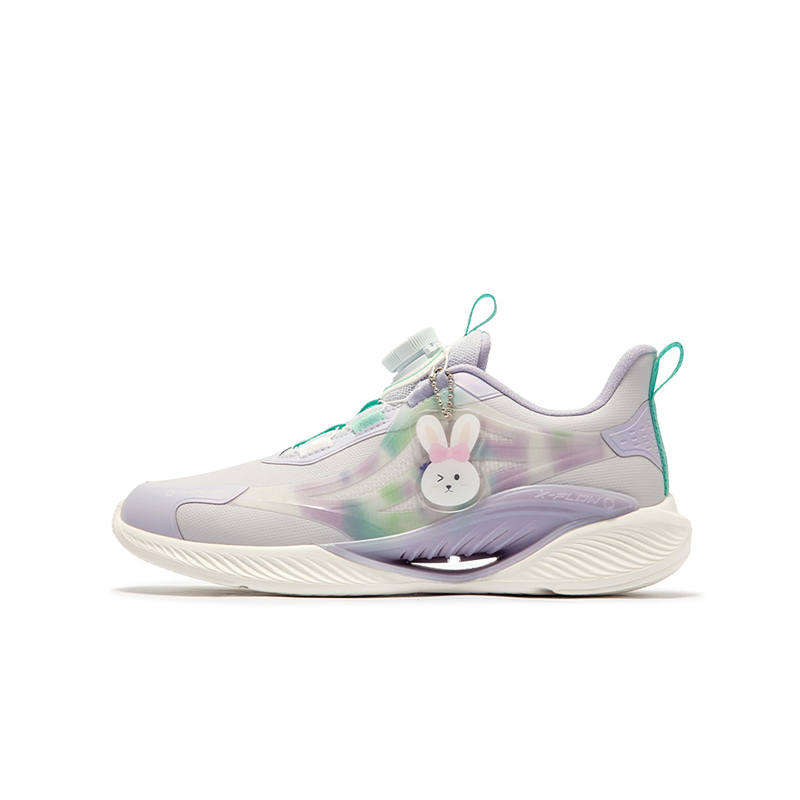 XTEP Qing Feng 5.0 Low top Running Shoes Light Purple Violet Blue Purple Unisex