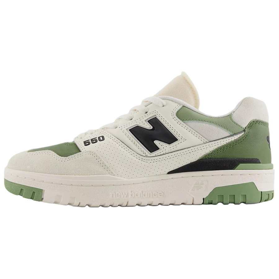 New Balance New Balance NB 550 Skateboard Shoes Unisex White Green
