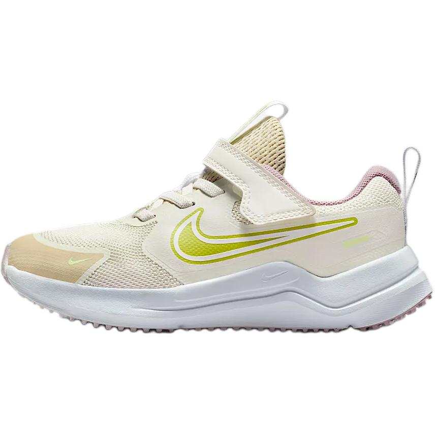 Nike Nike Cosmic Runner Fabric Slip Resistant Cushioning Low top Kids Lifestyle Shoes White Kids'