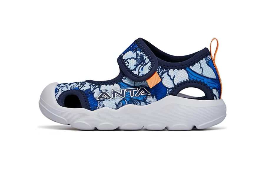 Antakids Octopus Slip Resistant Cushioning Low top Toddler Shoes Blue Infant And Toddler