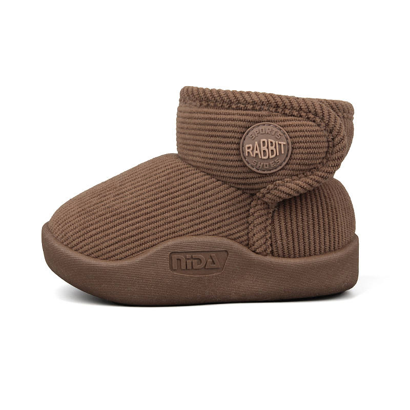 WENPU Comfortable Versatile, Indoor And Outdoor Thickened And Fleece Lined Snow Boots