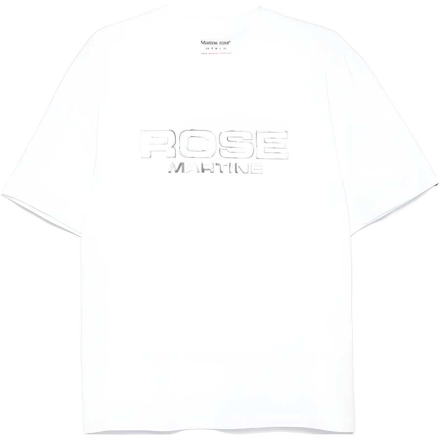 Martine Rose SS25 T Shirt Unisex White