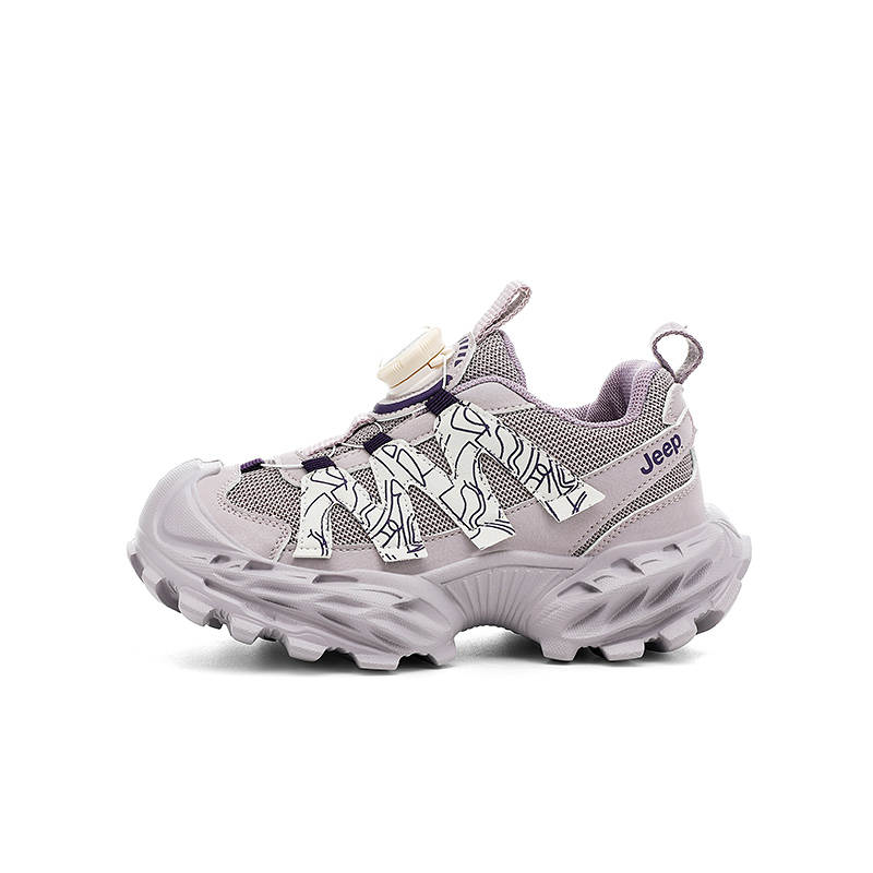 Jeep Running Collection Mesh Slip Resistant, Abrasion Resistant, Lightweight Cushioning Low top Running Shoes Kids'
