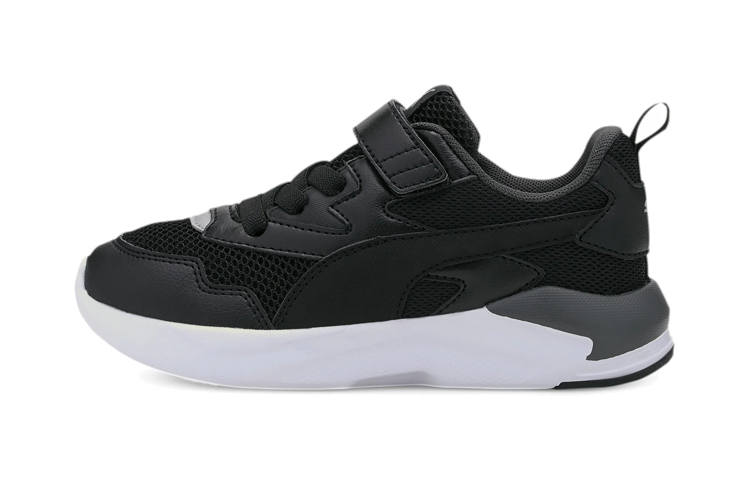 PUMA X RAY Round Tip Kids Lifestyle Shoes White Black Children Aged 3 7 Years Old