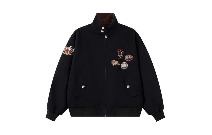F426 F426 Jackets Unisex Stand Collar Moderate Pilot