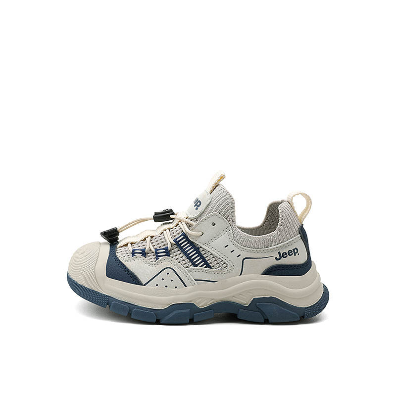 Jeep Abrasion Resistant Abrasion Resistant Low top Kids Lifestyle Shoes Beige Blue Kids'