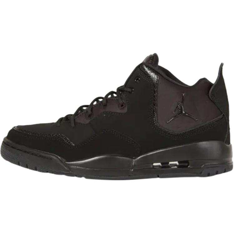 Jordan Jordan Courtside 23 Comfortable And Trendy Mid top Children's Basketball Shoes Black Teenagers