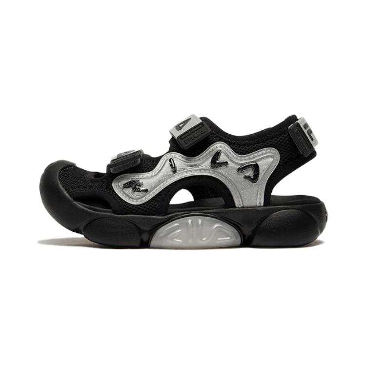 FILA KIDS Comfortable And Breathable Children's Sandals Silver Gray Kids'