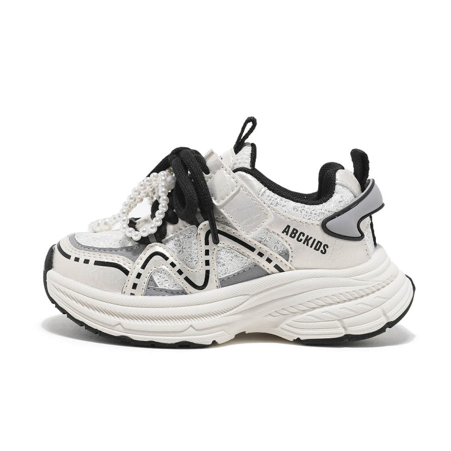 ABC KIDS Synthetic Leather, Textile Lightweight Cushioning Lightweight Cushioning Low top Casual Shoes Kids'