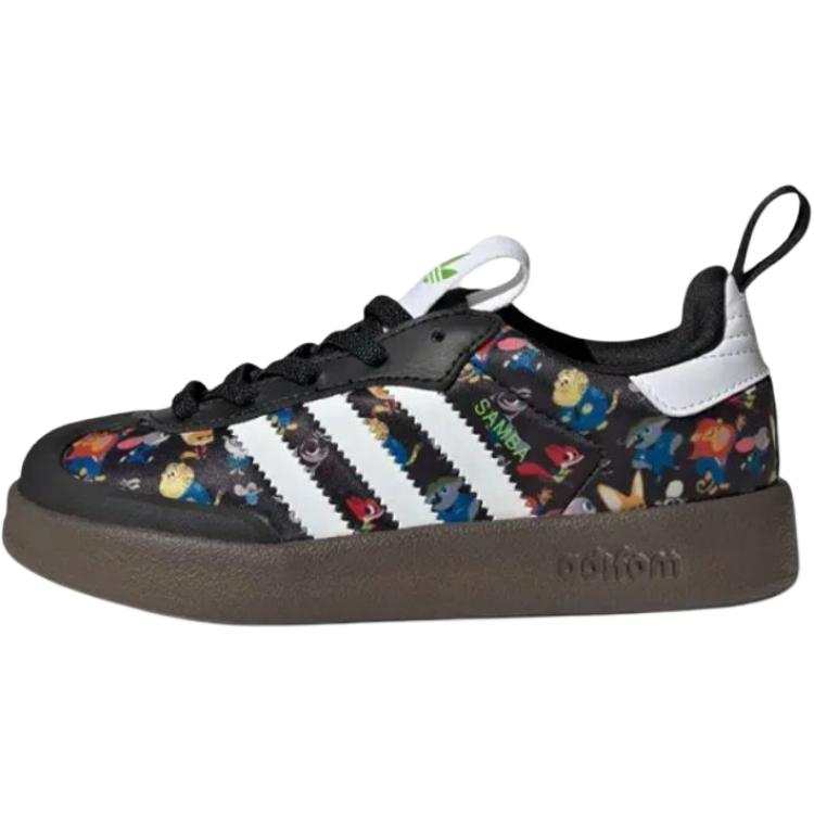 Adidas Originals Disney x Adidas Originals Adifom Samba Low top Kids' Skateboarding Shoes Black Children Aged 3 7 Years Old