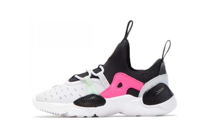 Nike Nike Huarache E.D.G.E Slip Resistant Cushioning Lightweight Low top Toddler Shoes Black Gray Pink Infant And Toddler