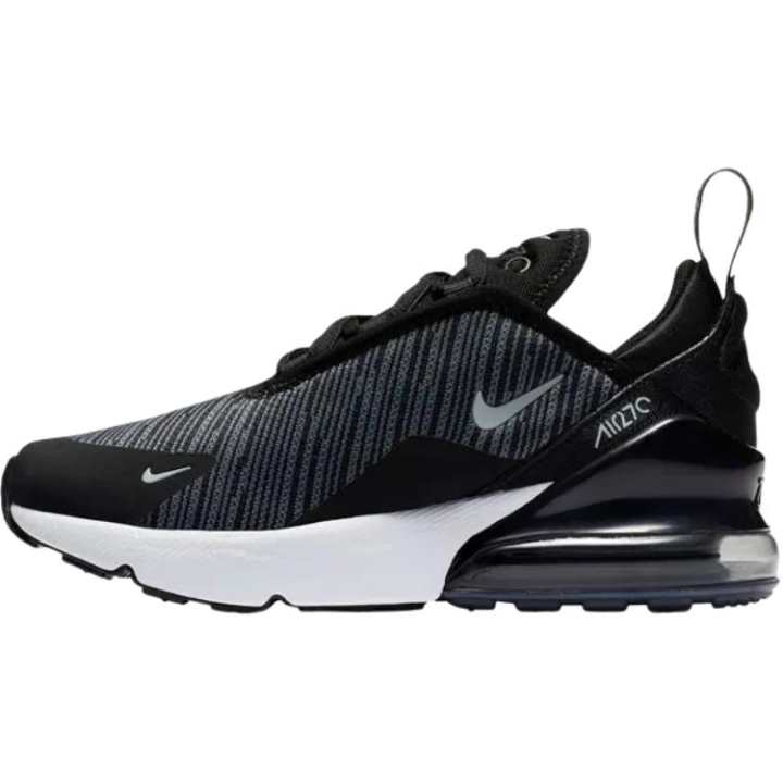 Nike Nike Air Max 270 Comfortable And Lightweight Low top Kids' Running Shoes Black Kids'